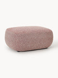Sofia Bouclé Ottoman — Greige