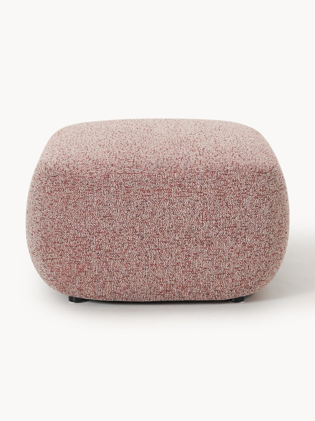 Sofia Bouclé Ottoman — Greige