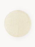 Mason Round Wool Rug, Hand-Tufted