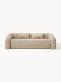 Eliot Sofa Bed (3-seater) in Teddy Bouclé — Sand