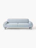 Lilo Bouclé Sofa (3-seater) — Pearl Grey
