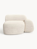 Wolke Bouclé-Chaise-Corner Module — Off-White