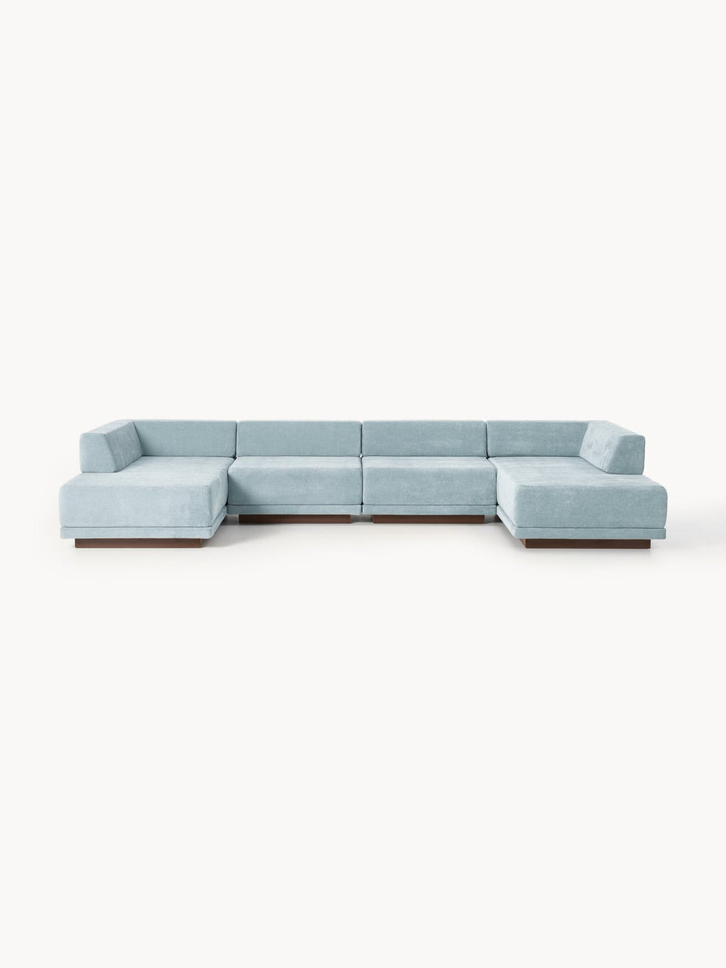Colin Large Modular Sofa (4-seater) — Light Grey
