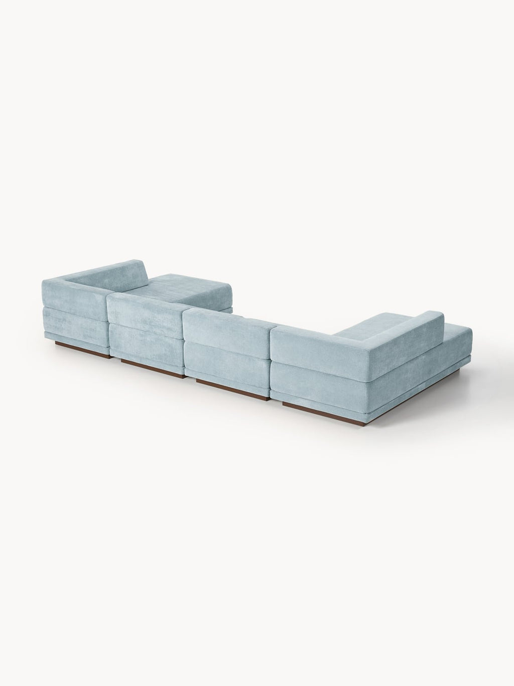 Colin Large Modular Sofa (4-seater) — Light Grey