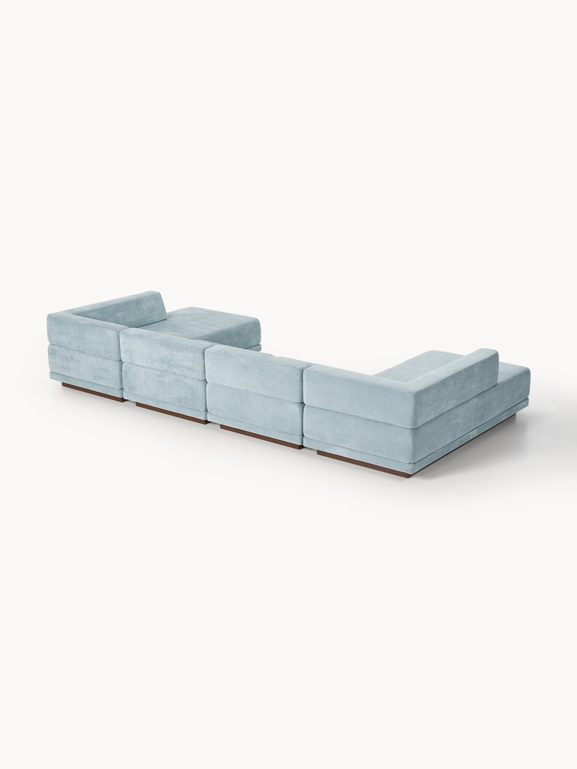 Colin Large Modular Sofa (4-seater) — Light Grey
