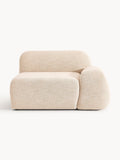 Wolke Bouclé Corner Module — Blush