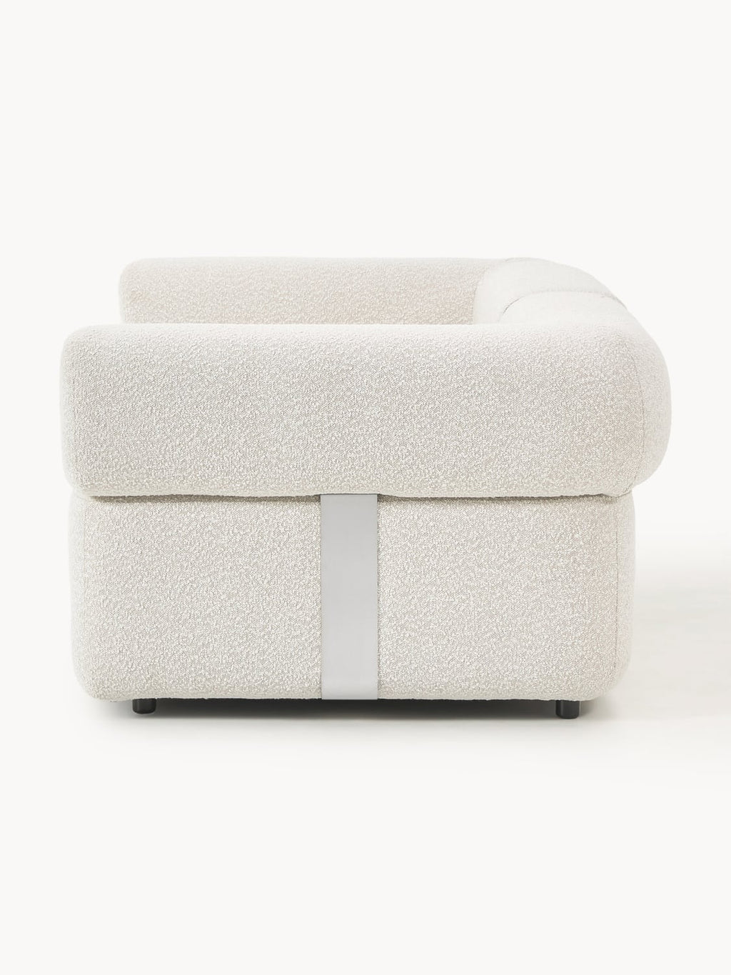 Anton Modular Bouclé Sofa (3-seater) — Light Grey