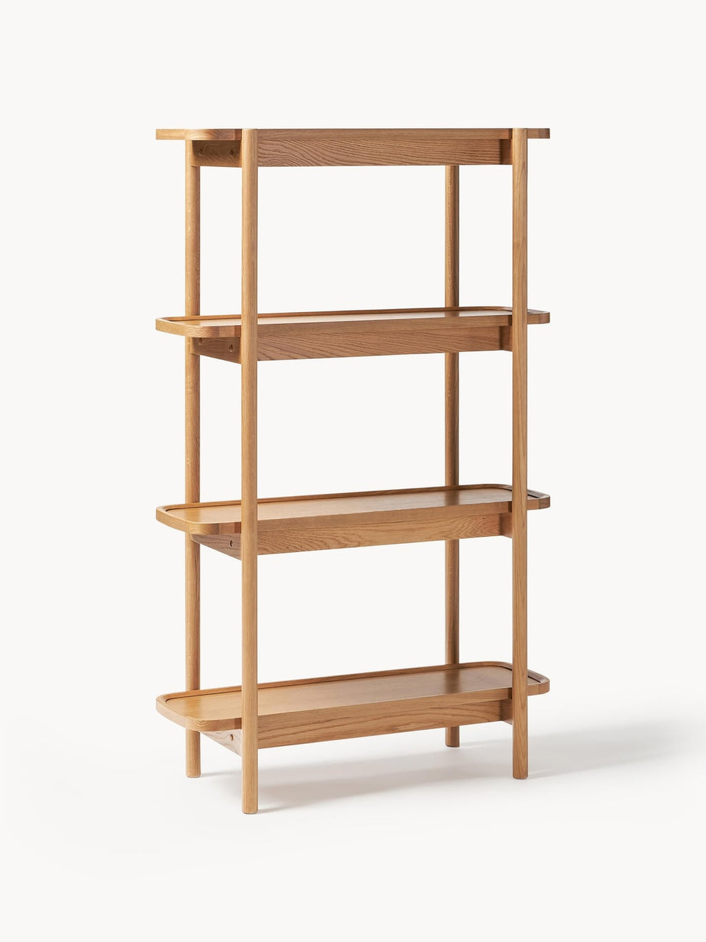 Libby Wooden Shelving Unit — Warm Grey