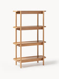 Libby Wooden Shelving Unit — Warm Grey
