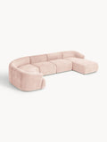 Sofia Modular XL Sofa — Dusty Pink