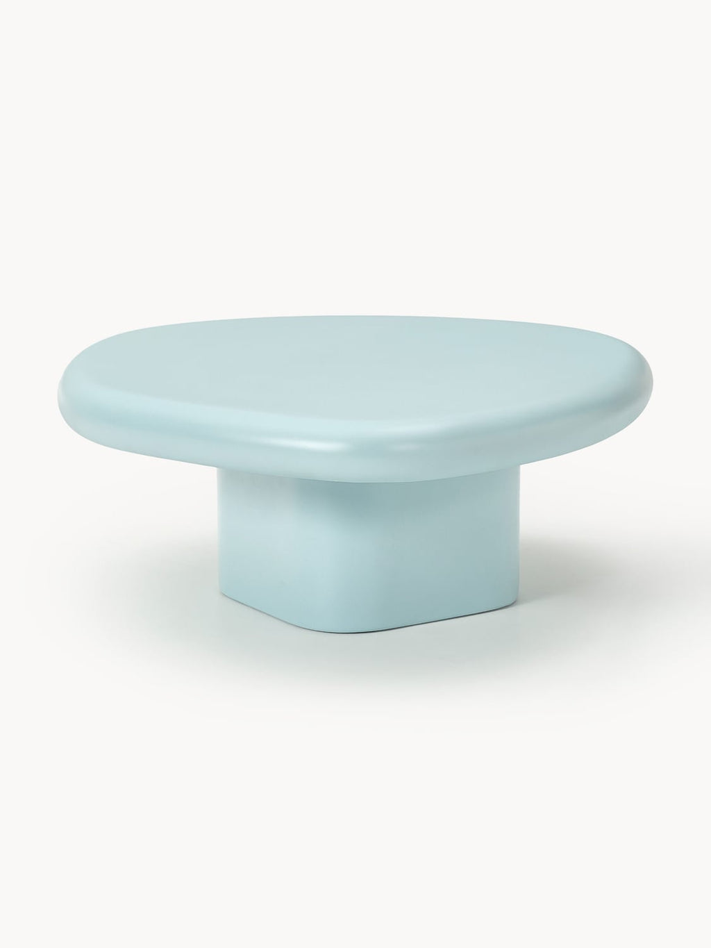 Anaya Indoor & Outdoor Coffee Table — Light Grey