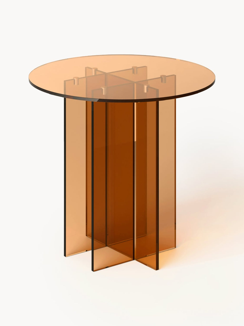 Anouk Round Glass-Dining Table, in various sizes