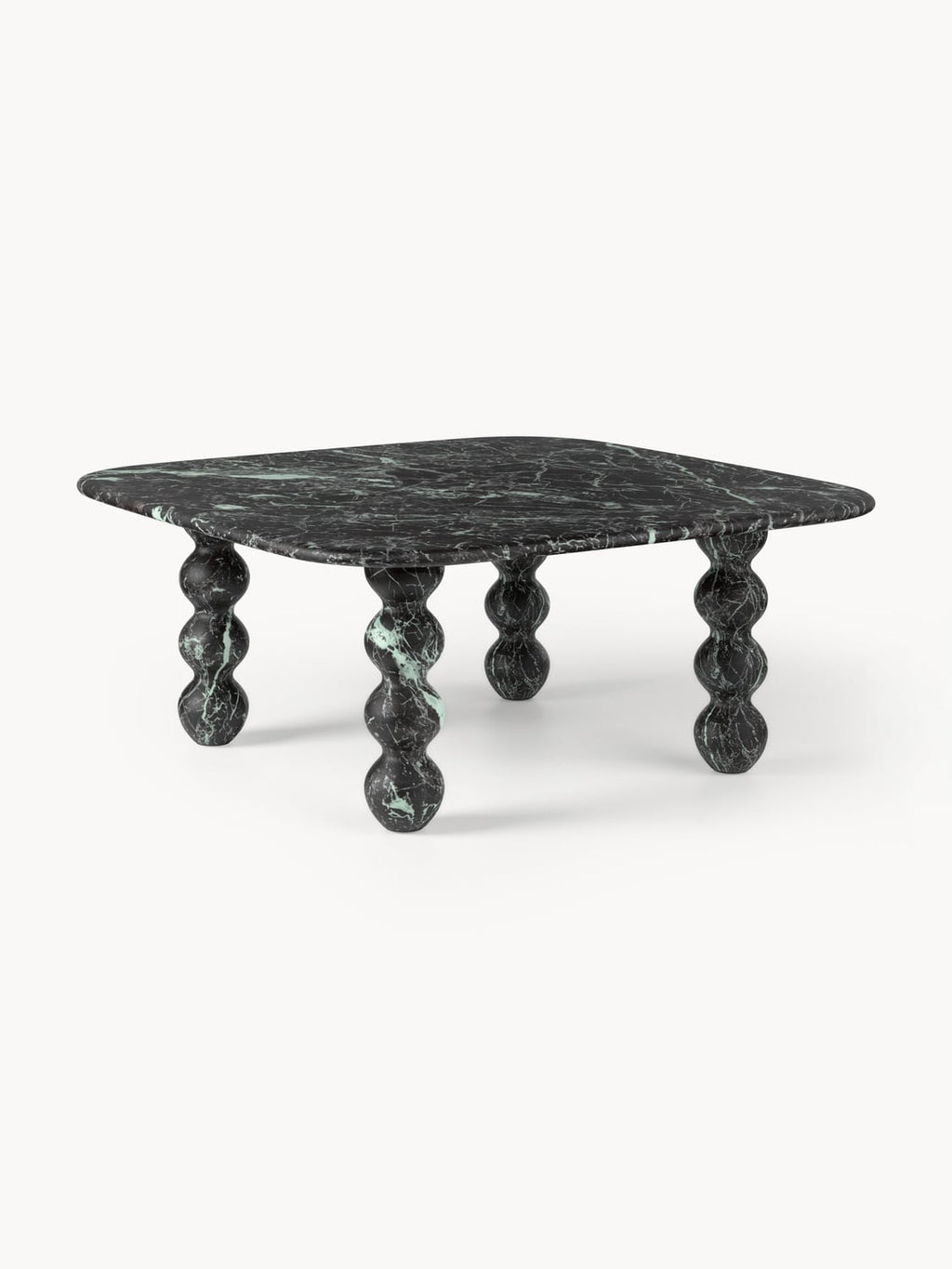Lyndi Marble-Coffee Table — Taupe
