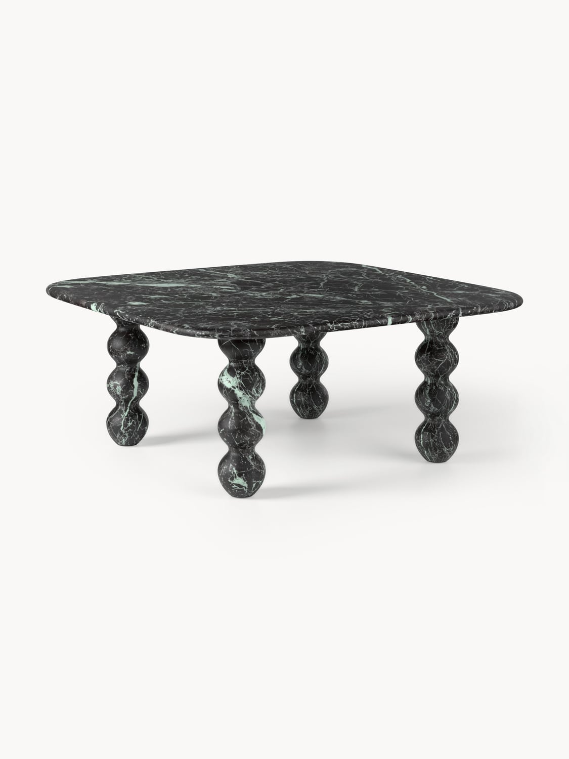 Lyndi Marble-Coffee Table — Taupe