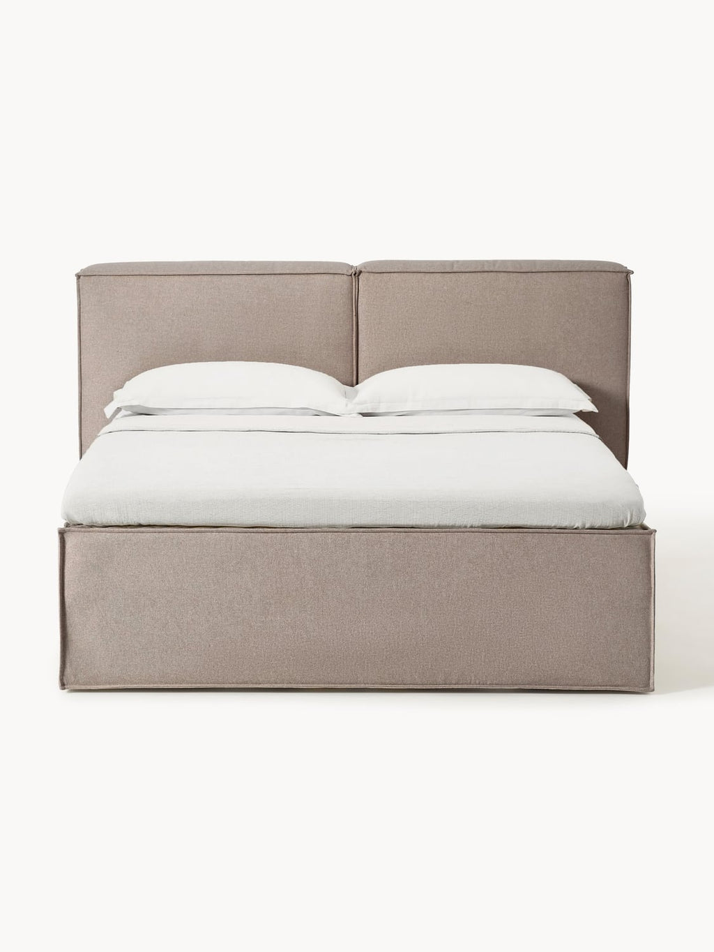 Lennon Box-Spring Bed — Sage