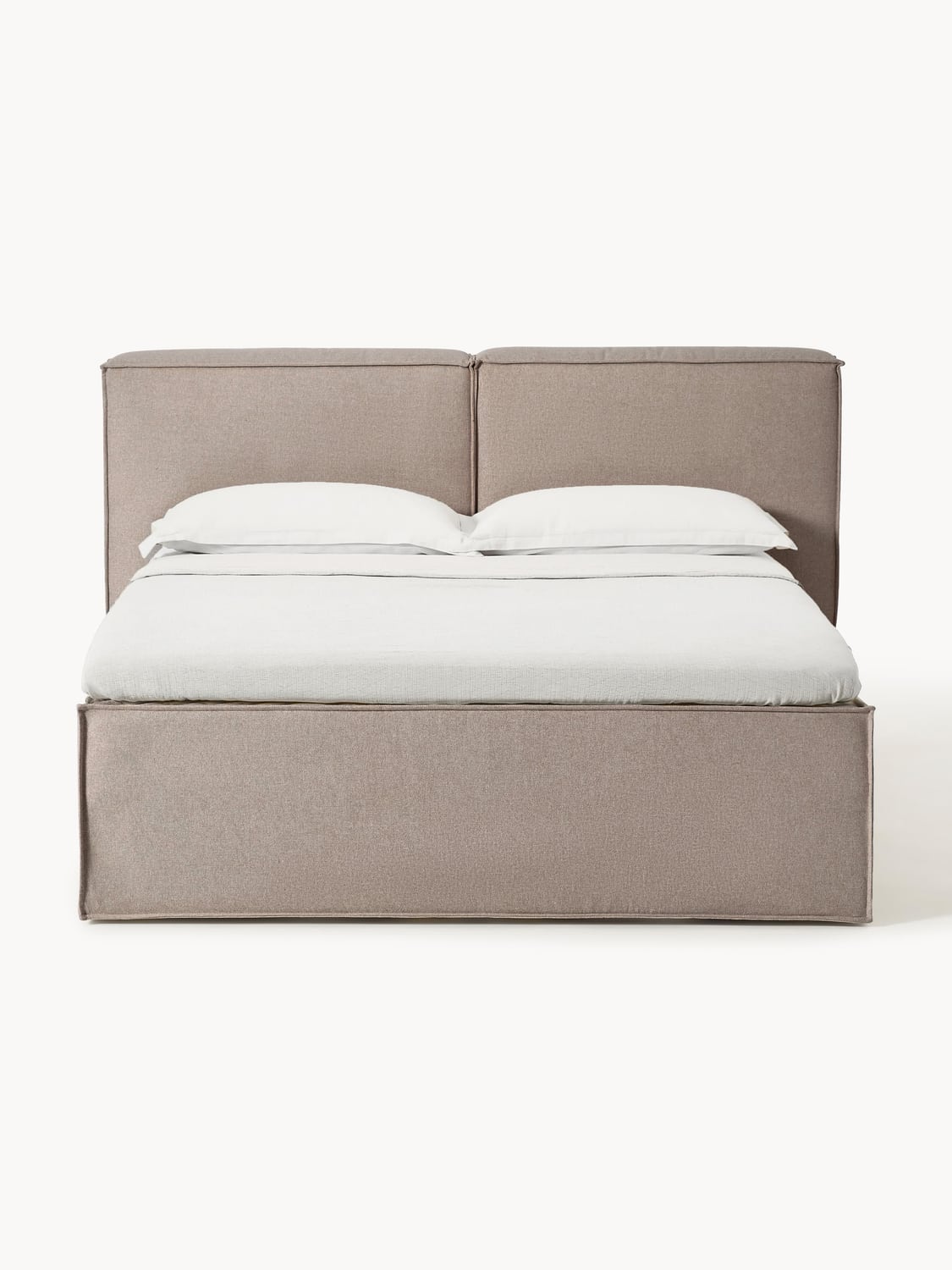Lennon Box-Spring Bed — Sage