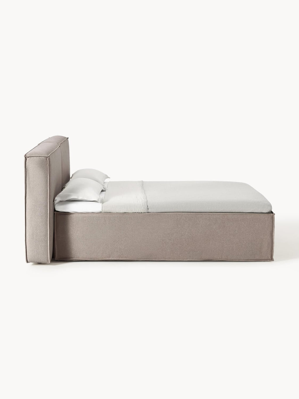 Lennon Box-Spring Bed — Sage