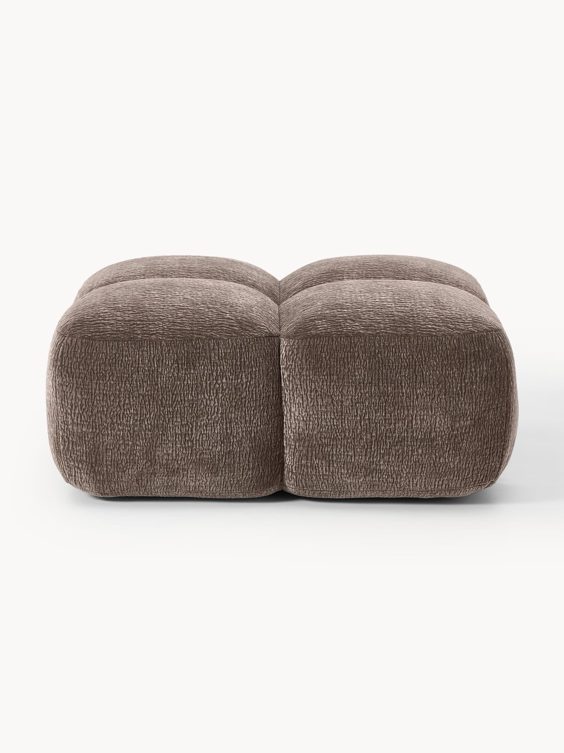 Tayla Sofa Ottoman — Dark Grey