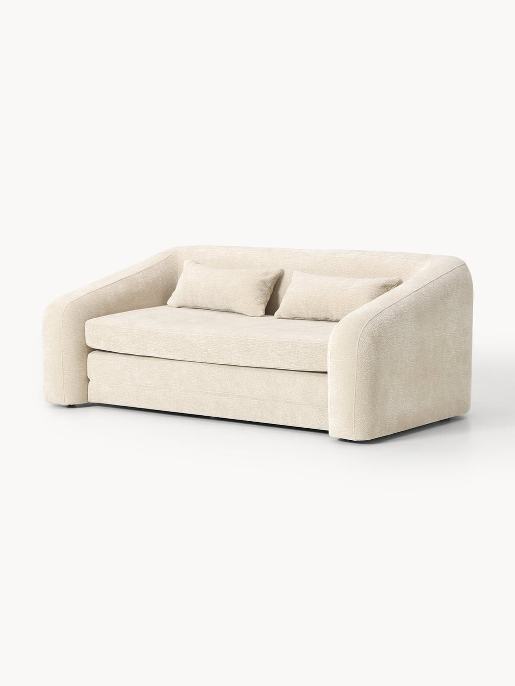 Eliot Sofa Bed (2-seater) — Blush