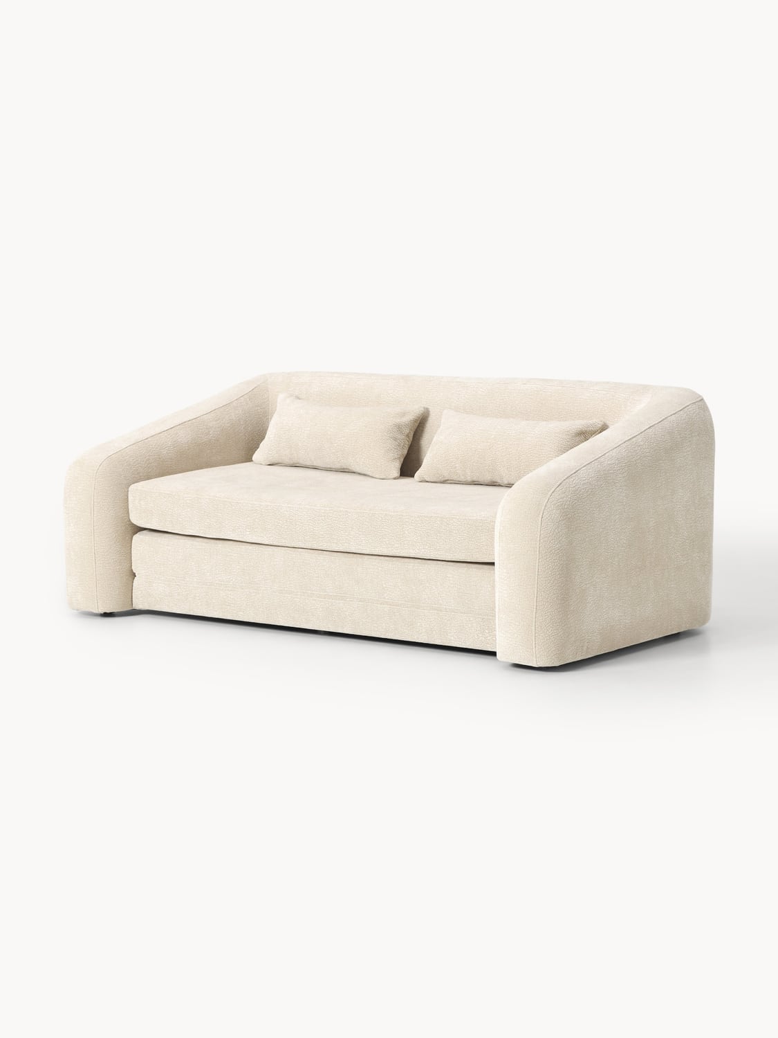 Eliot Sofa Bed (2-seater) — Blush
