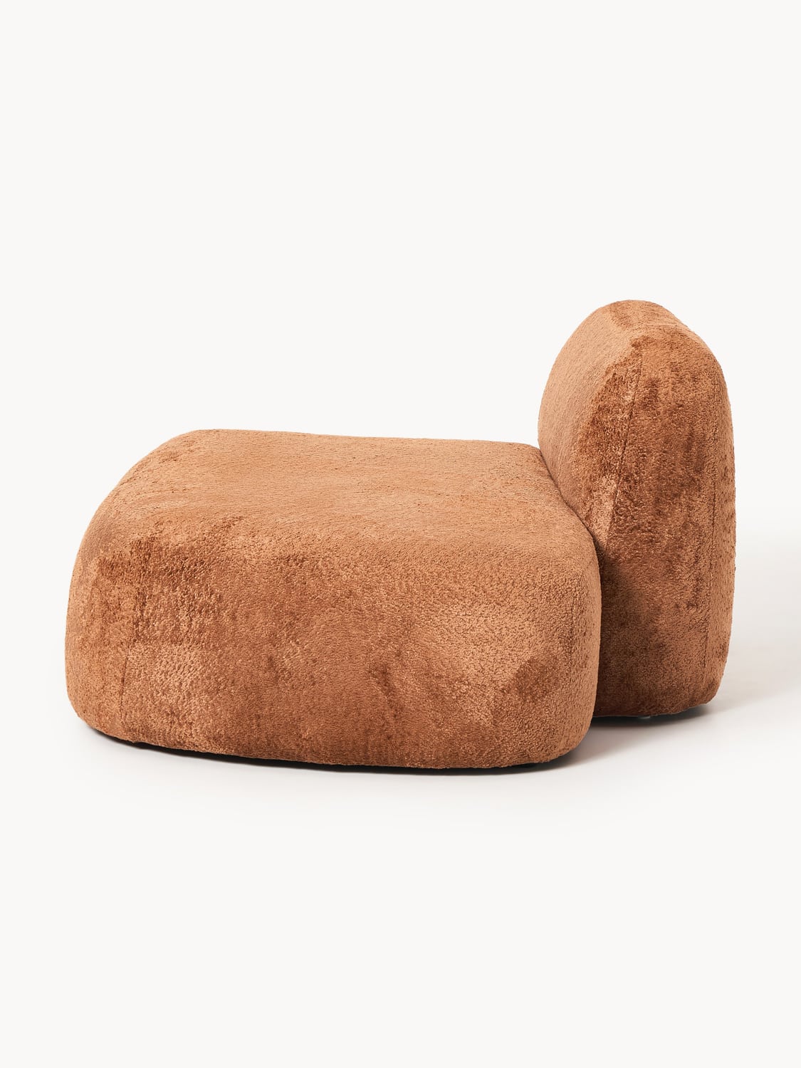 Wolke Teddy Bouclé-Chaise — Clay