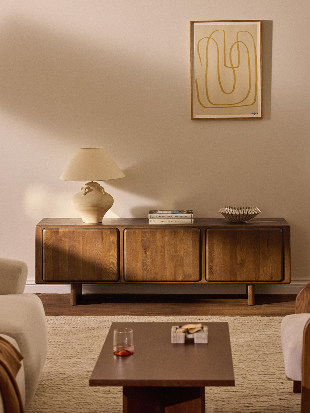 Chandler TV-Lowboard in Oak