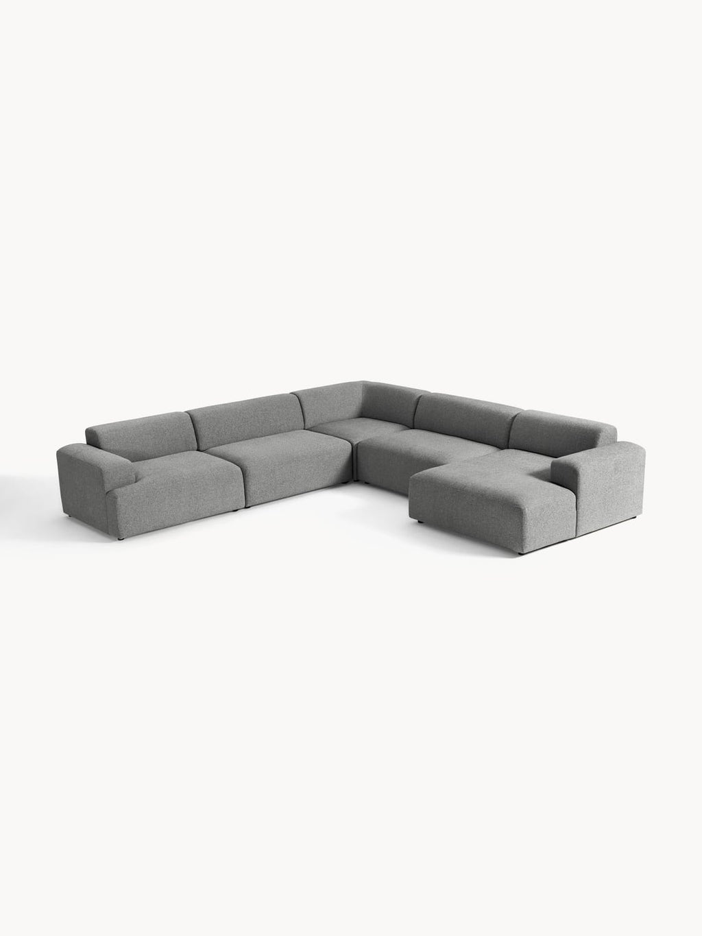Melva XL Corner Sofa — Clay
