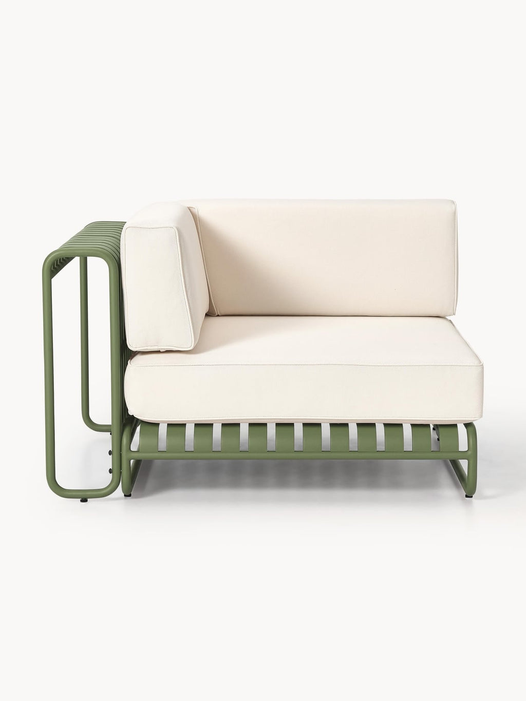 Caio Garden Corner Module — Pearl Grey