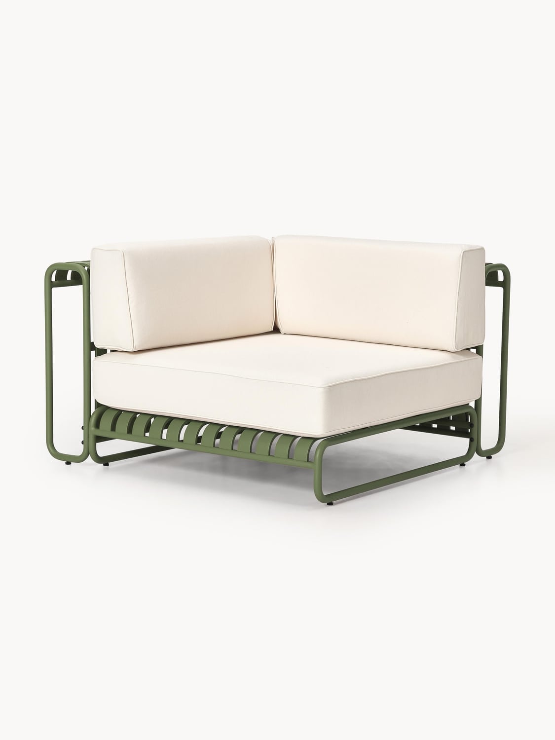 Caio Garden Corner Module — Pearl Grey