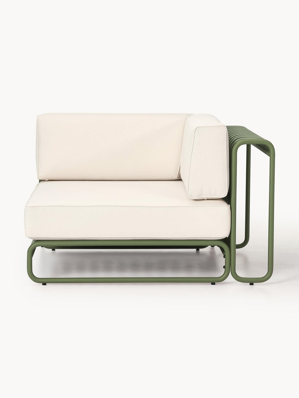 Caio Garden Corner Module — Pearl Grey