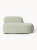 Wolke Bouclé-Chaise-Module — Oatmeal