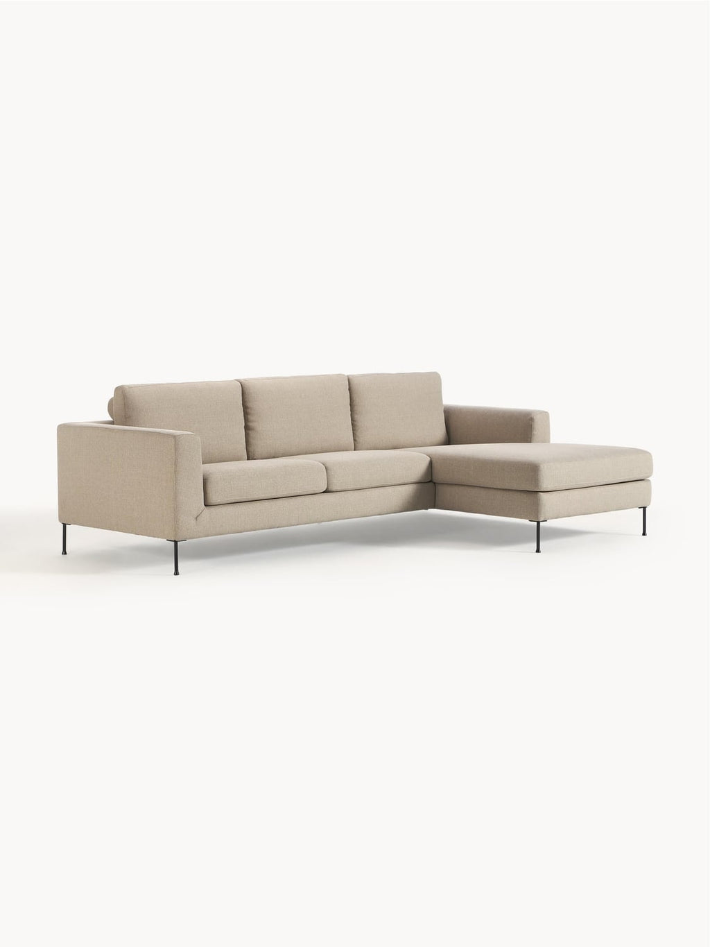 Cucita Corner Sofa (3-seater) — Oatmeal