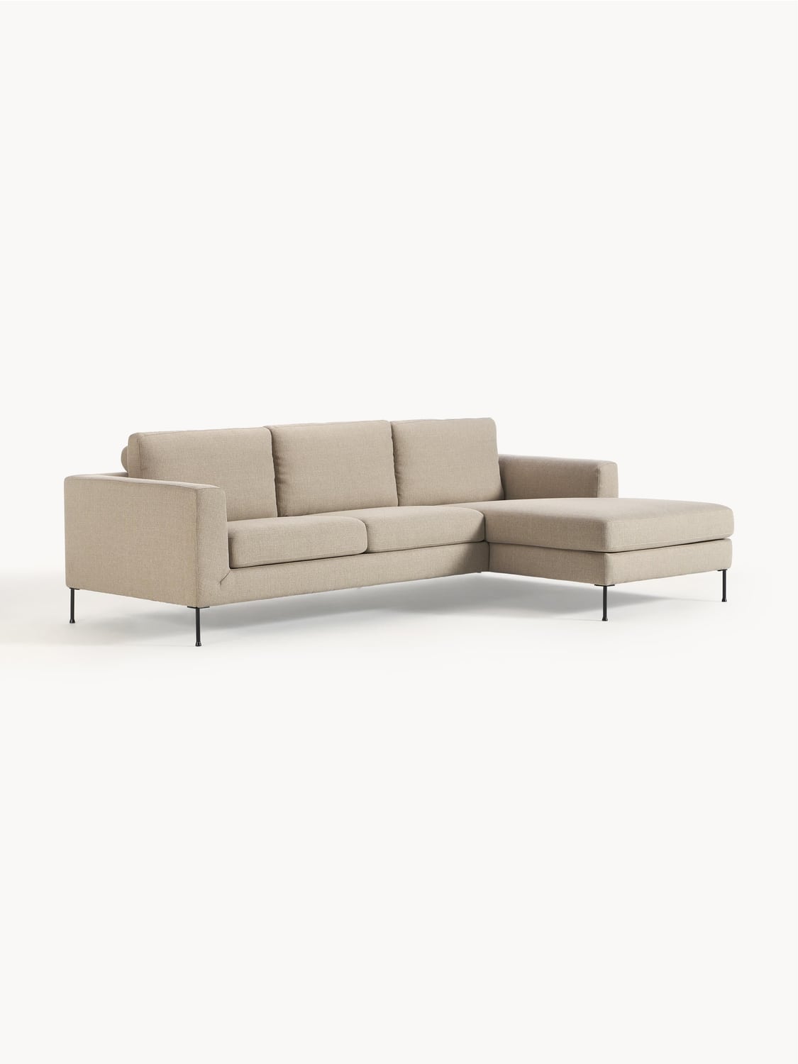 Cucita Corner Sofa (3-seater) — Oatmeal