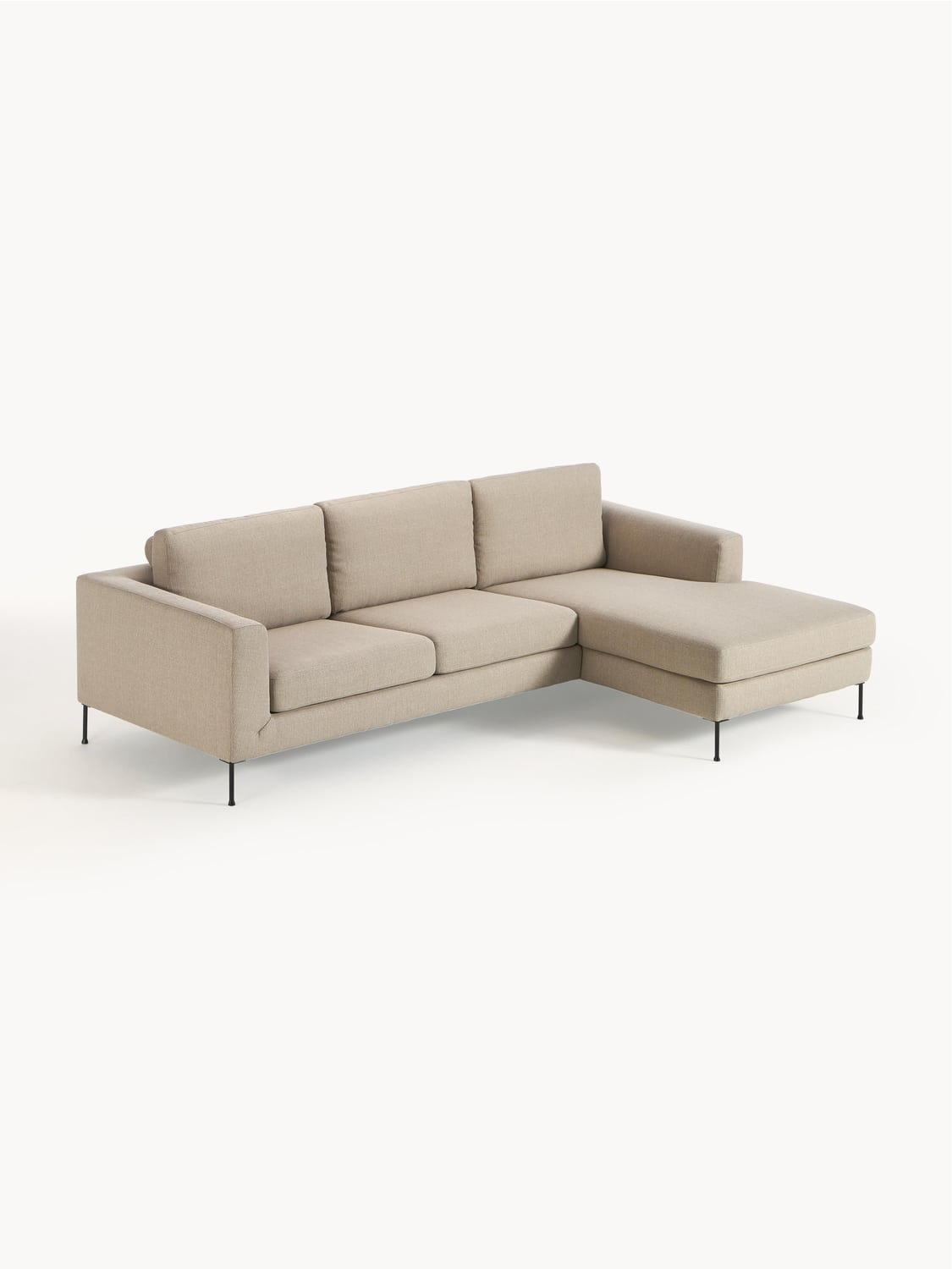 Cucita Corner Sofa (3-seater) — Oatmeal