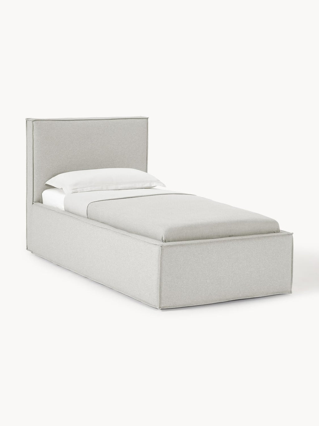 Dream Single Bed — Pearl Grey