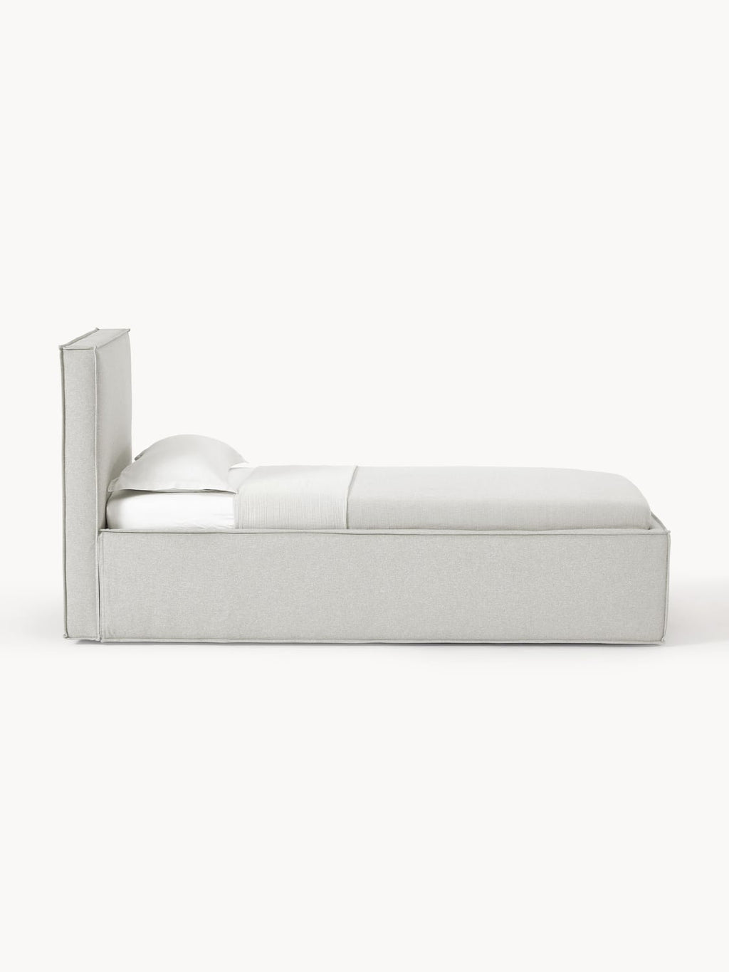 Dream Single Bed — Pearl Grey