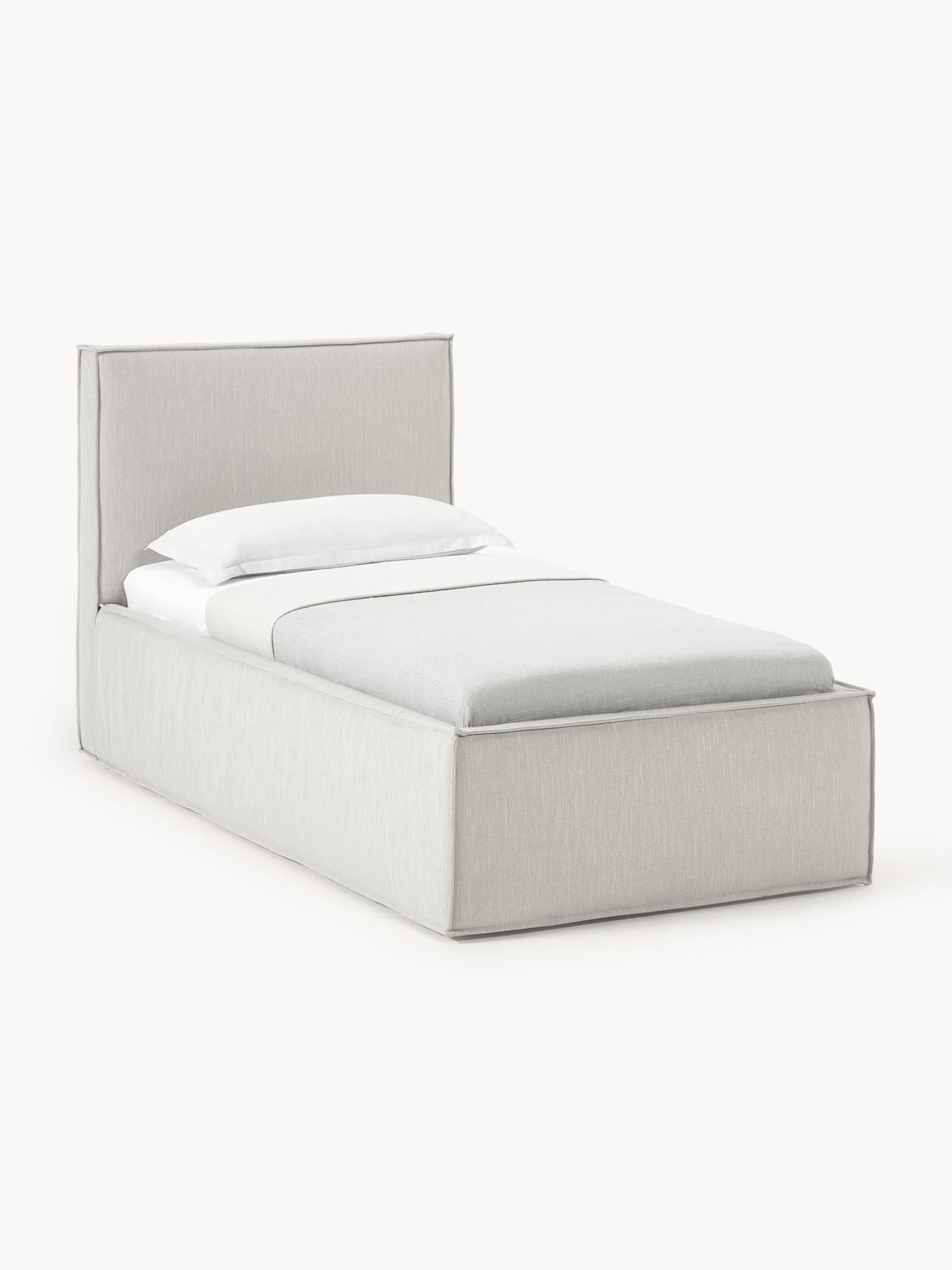 Dream Single Bed — Mist Grey