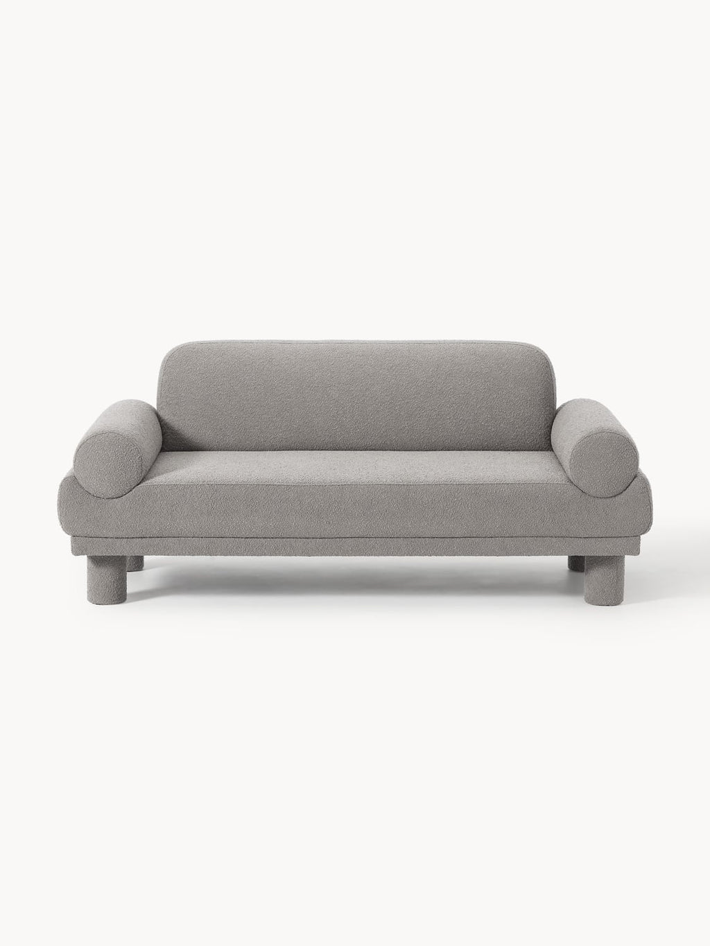 Lilo Bouclé Sofa (2-seater) — Grey