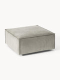 Lennon Sofa Ottoman in Corduroy — Warm Grey