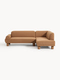 Lilo Bouclé Corner Sofa — Camel