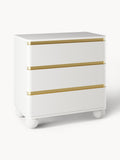 Bumba Chest of Drawers with Ball Feet — Light Grey