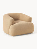 Sofia Bouclé Armchair — Mushroom