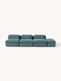 Felix Modular XL Sofa (3-seater) with Ottoman — Teal