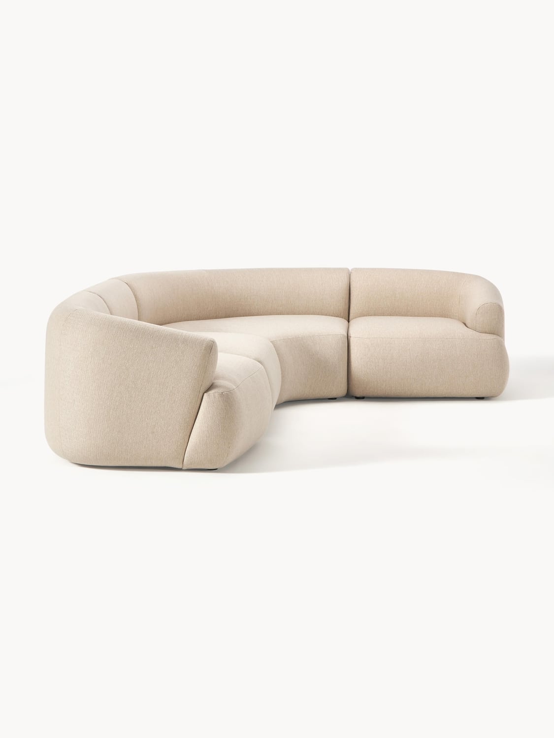 Sofia Modular Corner Sofa (4-seater) — Blush