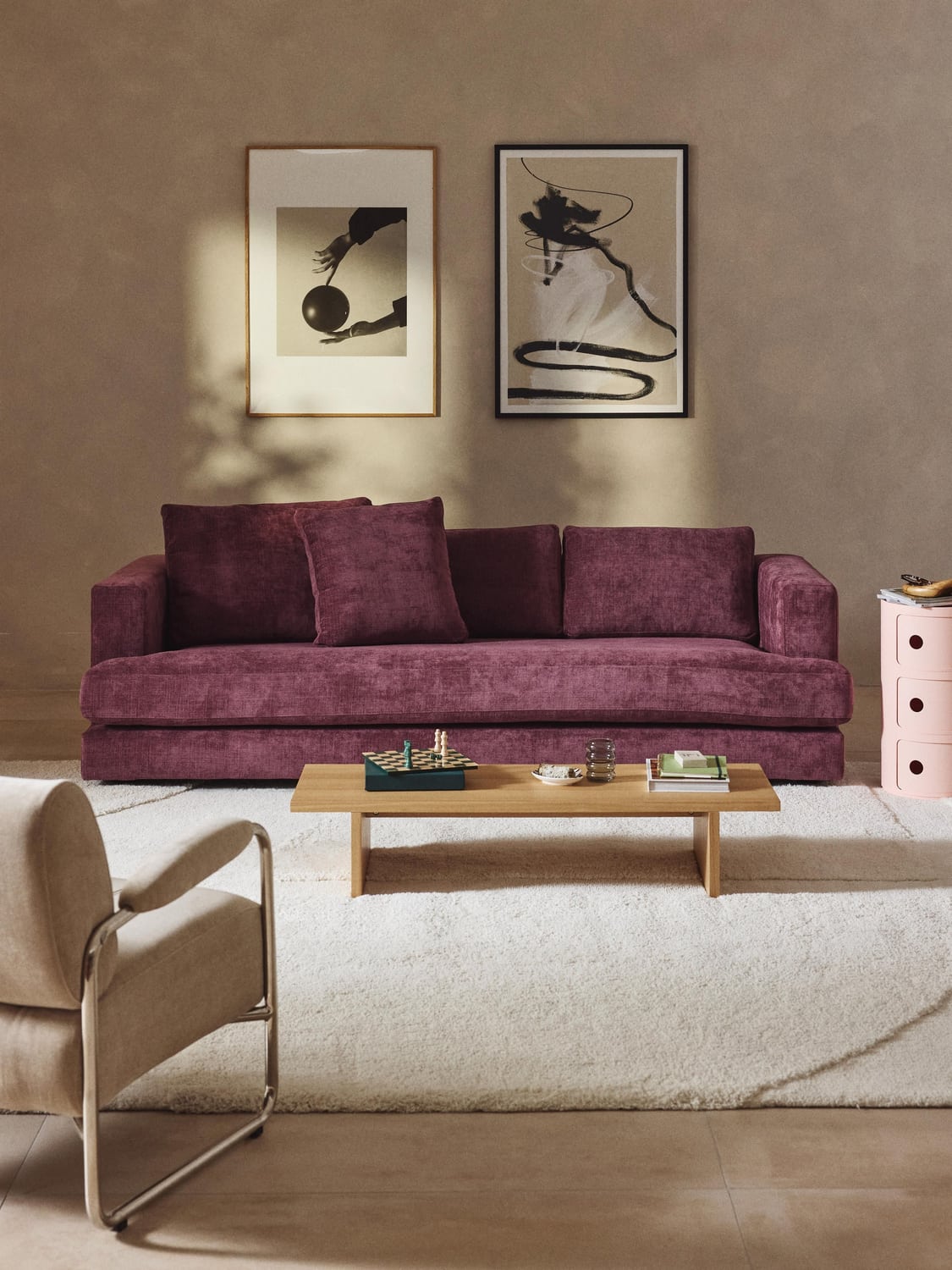 Tribeca Sofa (3-seater) — Dark Grey