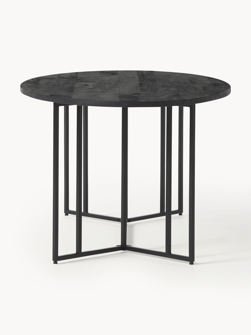 Luca Oval Dining Table in Mango Wood, in various sizes — Grey