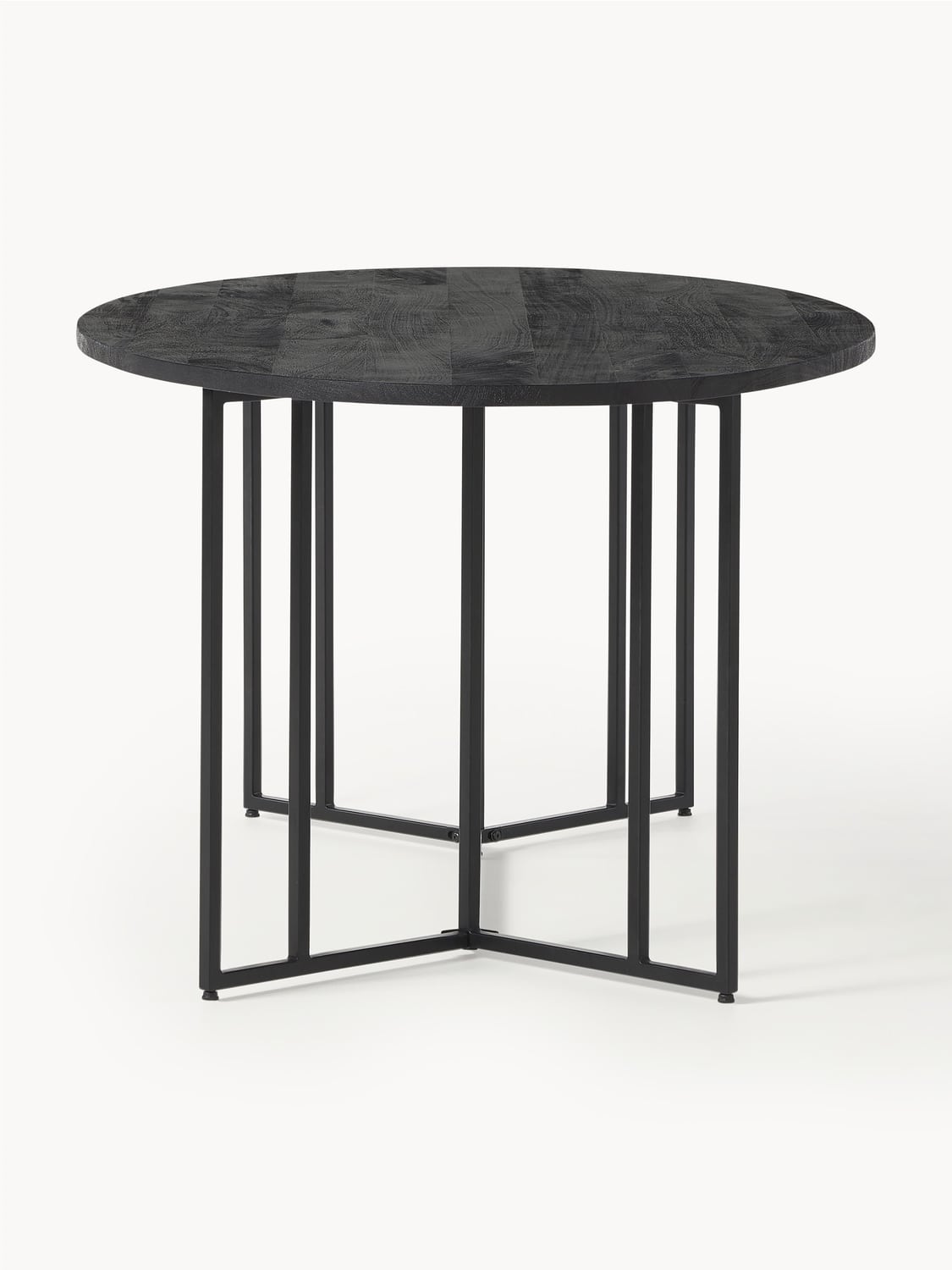Luca Oval Dining Table in Mango Wood, in various sizes — Grey