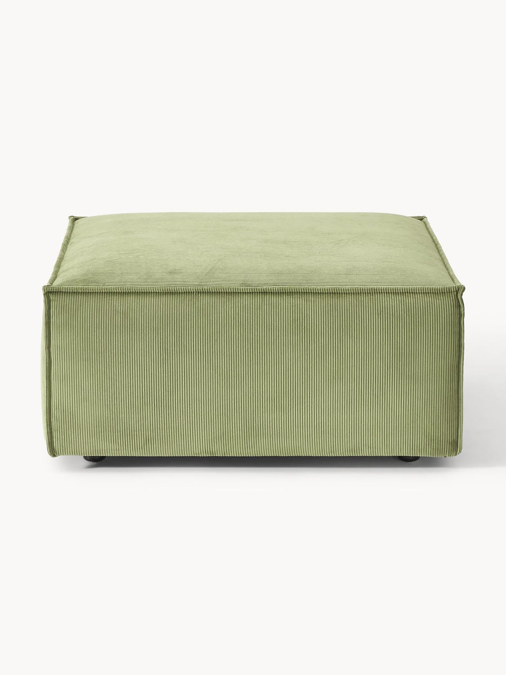 Lennon Sofa Ottoman in Corduroy — Mushroom