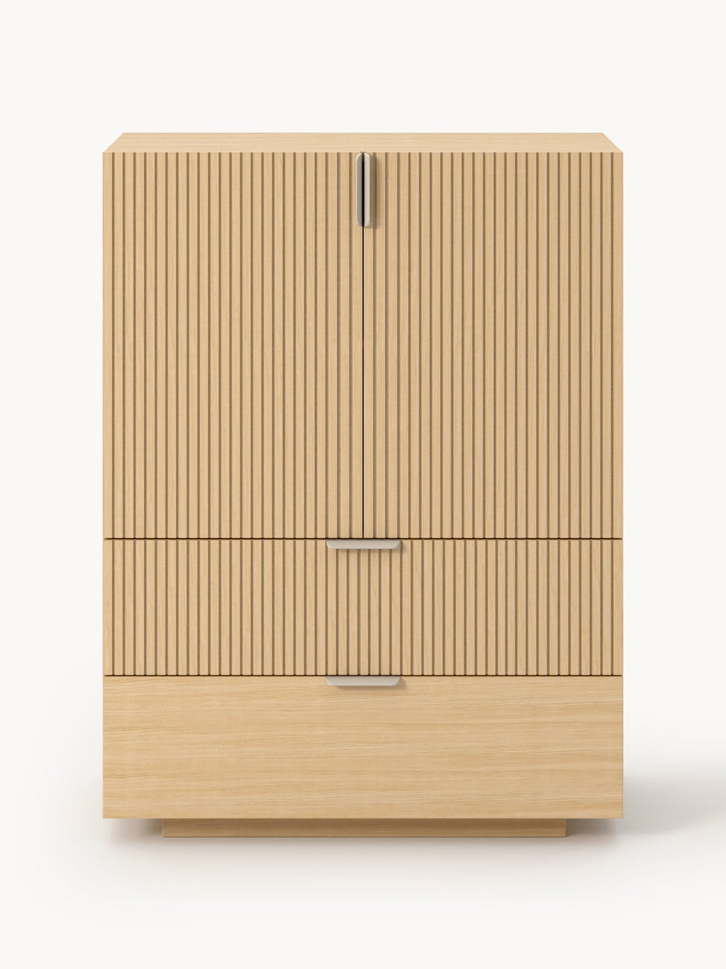 Sato Wood-Highboard — Taupe