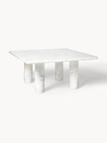 Mabel Marble-Coffee Table — Off-White